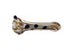 4In Glass Spoon Pipe, hand-blown glass smoking pipe with amber and black accents, color and style may vary. 4In Glass Spoon Pipe, hand-blown glass smoking pipe with amber and black accents, color and style may vary.