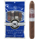 Rocky Patel All Star Toro Cigars Sampler 4 Fresh Pack, a collection of four cigars in a blue and white package with the Rocky Patel logo and rated 94, next to a single Rocky Patel Fifty-Five cigar with a red and white band. Rocky Patel All Star Toro Cigars Sampler 4 Fresh Pack, a collection of four cigars in a blue and white package with the Rocky Patel logo and rated 94, next to a single Rocky Patel Fifty-Five cigar with a red and white band.