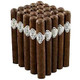 Scandinavian Tobacco 1876 Reserve Maduro Torpedo Cigars 25Ct. Pack, a collection of 25 dark brown Maduro torpedo cigars arranged in a group with silver bands around each cigar. Scandinavian Tobacco 1876 Reserve Maduro Torpedo Cigars 25Ct. Pack, a collection of 25 dark brown Maduro torpedo cigars arranged in a group with silver bands around each cigar.