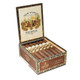 AJ Fernandez New World Puro Especial by AJ Fernandez Toro Cigars 20Ct. Box, featuring a decorative exterior and an interior with 20 cigars neatly arranged in rows.