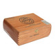 Ashton Cigars Ashton Imperial Tubo Corona Cigars 24Ct. Box, wooden box with Ashton logo and imported stamp, used for storing and packaging cigars.