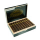 Sancho Panza Double Maduro (Legacy) Cigars, a box of ten richly dark, double Maduro cigars inside a black and gold presentation box. Sancho Panza Double Maduro (Legacy) Cigars, a box of ten richly dark, double Maduro cigars inside a black and gold presentation box.
