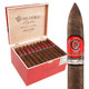 Cosechero Maduro Torpedo Cigars 50 Ct. Box, a collection of 50 Maduro Torpedo cigars with a dark brown, oily wrapper, inside a red and natural wood box with branding and cigar details. Cosechero Maduro Torpedo Cigars 50 Ct. Box, a collection of 50 Maduro Torpedo cigars with a dark brown, oily wrapper, inside a red and natural wood box with branding and cigar details.