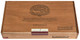 Padron Series 5000 Maduro Cigars 26Ct. Box, wooden cigar box with Padron logo and product information printed on the lid.