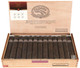 Padron Series 5000 Maduro Cigars 26Ct. Box, open wooden cigar box displaying 26 dark Maduro cigars neatly arranged inside.