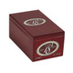 Cusano 18 Toro Maduro Cigars 18 Ct. Box, a wooden cigar box with a dark red finish and gold and white branding label featuring the number 18 and the word Toro.