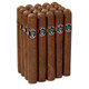 Dark Shark Toro Cigars 20Ct. Pack, a display of 20 premium cigars with dark brown wrappers arranged vertically. Dark Shark Toro Cigars 20Ct. Pack, a display of 20 premium cigars with dark brown wrappers arranged vertically.