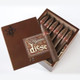 Diesel Unlimited d.X Cigars 20Ct. Box, open cigar box displaying several cigars with brown wrappers and red and gold bands.