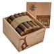 Product Diesel Unlimited Maduro d.6 Cigars 20Ct. Box, wooden cigar box with six cigars and branded band, open lid showcasing the cigars inside.