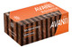 Avanti Anisette Cigarillos 50ct, box of individually wrapped cigarillos with a brown and orange design.