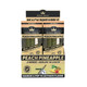King Palm Peach Pineapple Minis Rolls 20/2, product packaging showing two mini leaf rolls with peach and pineapple flavor, tobacco-free, with instructions to squeeze and pop to activate flavor.