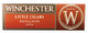 Scandinavian Tobacco Winchester Little Cigars Classic King Soft, packaging of Winchester Little Cigars with classic design and logo.