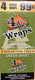 4 Kings Wraps 30/4 Pouches Green Sweet