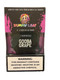 Dummy Leaf Wraps Gooba Grape 8/5 Packs, image of a box of leaf wraps with colorful branding and warning label about nicotine content. Dummy Leaf Wraps Gooba Grape 8/5 Packs, image of a box of leaf wraps with colorful branding and warning label about nicotine content.