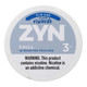 Zyn Nicotine Pouches Chill 3 Mg 15/5 Tins