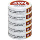 Zyn Nicotine Pouches Cinnamon 6 Mg 15/5 Tins, image of a stacked row of cylindrical tins with burgundy and white packaging featuring the Zyn logo and flavor description.