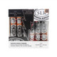 Montecristo Saint Luis Reyes Battle of the Titans Cigars 6ct, box with six cigars featuring black and red bands and unique packaging design. Montecristo Saint Luis Reyes Battle of the Titans Cigars 6ct, box with six cigars featuring black and red bands and unique packaging design.