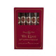 Montecristo Rocky Patel The Edge 20th Anniversary Cigar Sampler 5ct, box of five chocolates wrapped cigars in a red box.