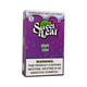 Sweet Leaf Tobacco Leaf Wraps 8/5Ct, boxed grape soda flavored natural tobacco wraps with warning label.