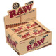 RAW Classic Pre-Roll Tips 20Ct/21, a display box containing twenty pre-rolled tips for rolling cannabis or tobacco.