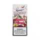 Loose Leaf Grabba Crush Tobacco 10ct, colorful packaging with illustrations of tobacco leaves, strawberries, and a rolling cigarette, featuring warning label about nicotine addiction.