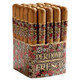 Perdomo Fresco Cigars Robusto Maduro 25 Ct, display of neatly arranged cigars in colorful packaging.