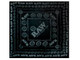 RAW  Fashion Scarf Black on Black