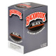 Backwoods Black Cigars 8/5Ct, box of all-natural leaf-wrapped black cigars with a dark gray packaging design.