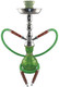 Dual Hose Hookah Pipe 19 inch with case