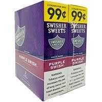 Swisher Sweets Cigarillos Foil Purple Swish 30 pouches of 2