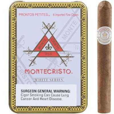Montecristo White Prontos Petites Cigarillo 5/6 Tin 4.00X33