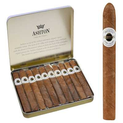 Ashton Classic Esquire Cigarillo Natural 10/10 Tins