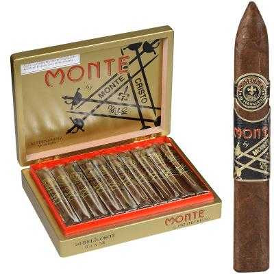 Monte By Montecristo Monte By Aj Fernandez Cigars Belicoso 20 Ct. Box