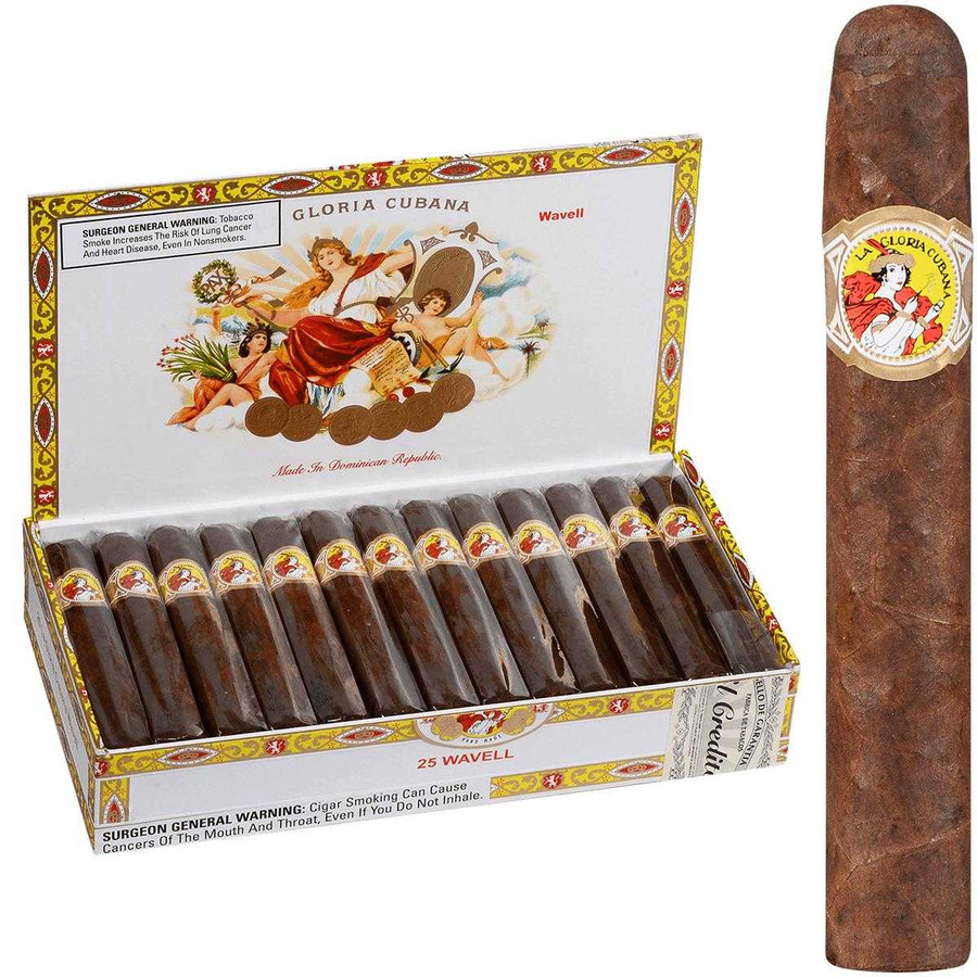 La Gloria Cubana Cigars Wavell Natural 25 Ct. Box 5.00X50