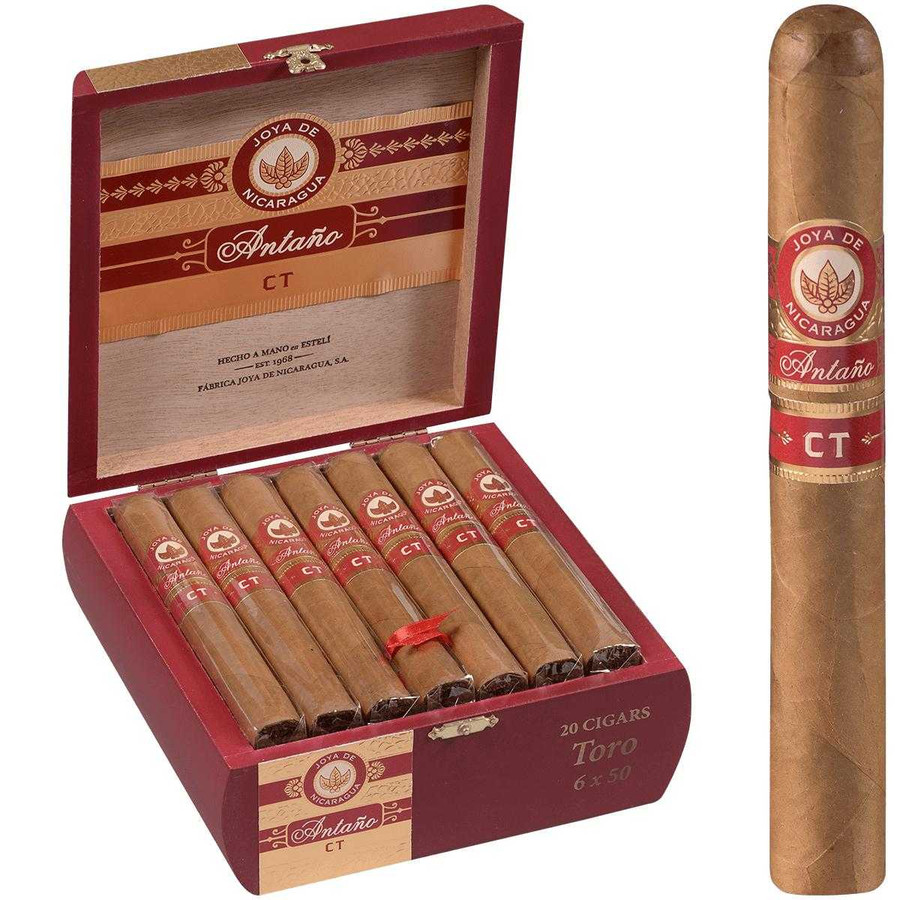 Joya De Nicaragua Cigars Antano Connecticut Toro 20 Ct. Box 6.00x50