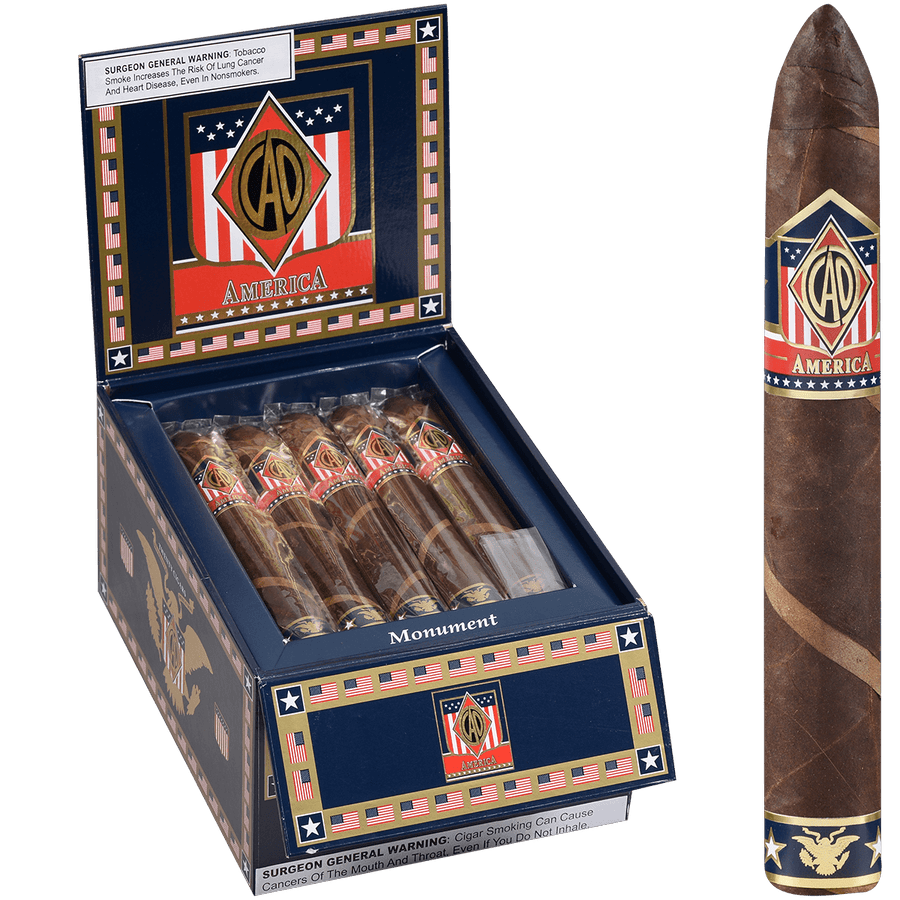 CAO Cigars America Monument Torpedo 20 Ct. Box 6.25X54