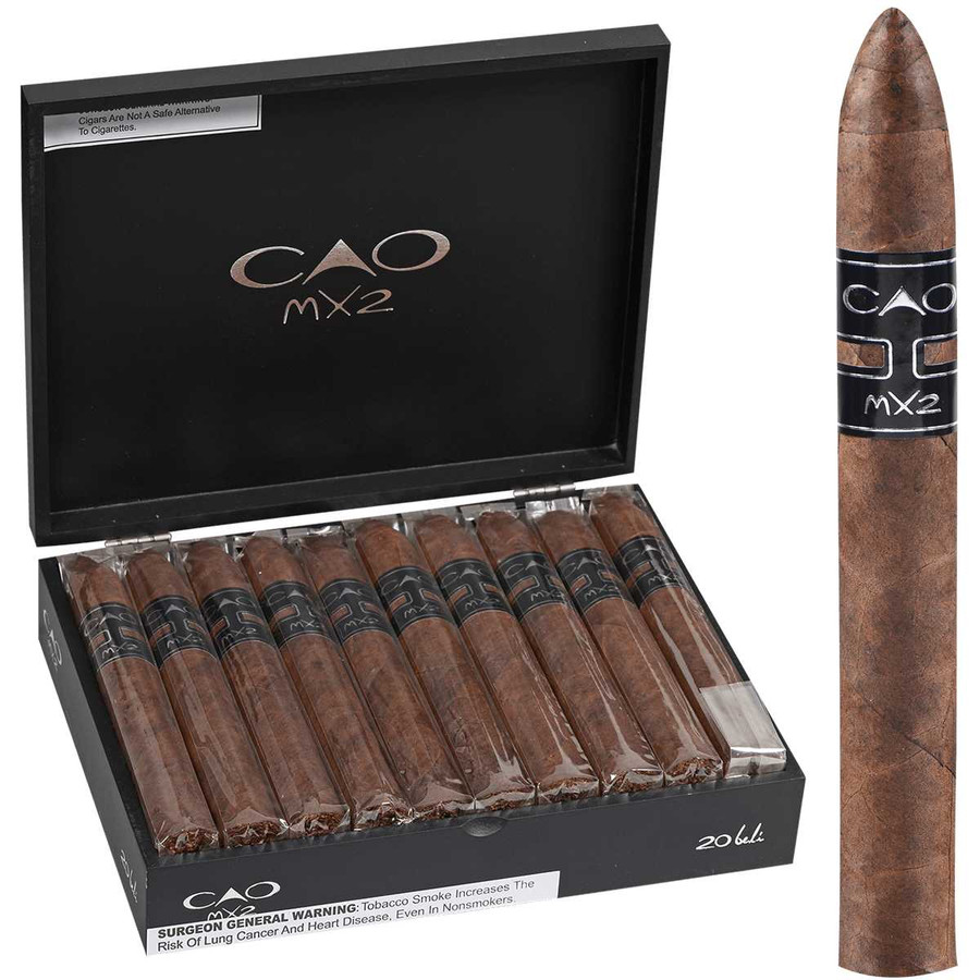 CAO Cigars Mx2 Belicoso 20 Ct. Box 7.00X56