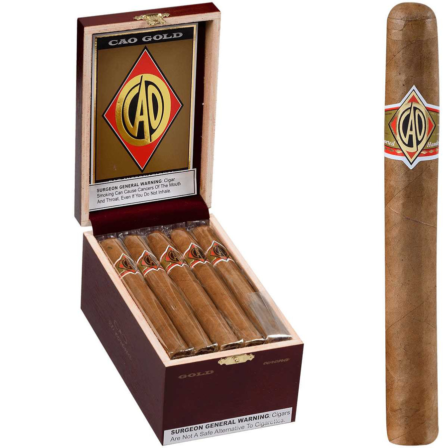 CAO Cigars Gold Label Corona 20 Ct. Box 5.50X42