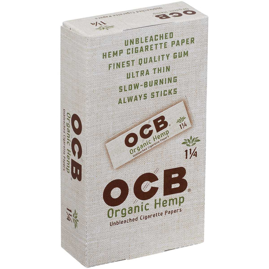 OCB Rolling Papers Organic Hemp 1 1/4 24/50 Ct. Box