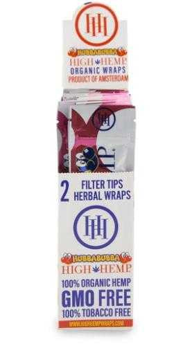 High Hemp Wraps Hubba Bubba 25ct