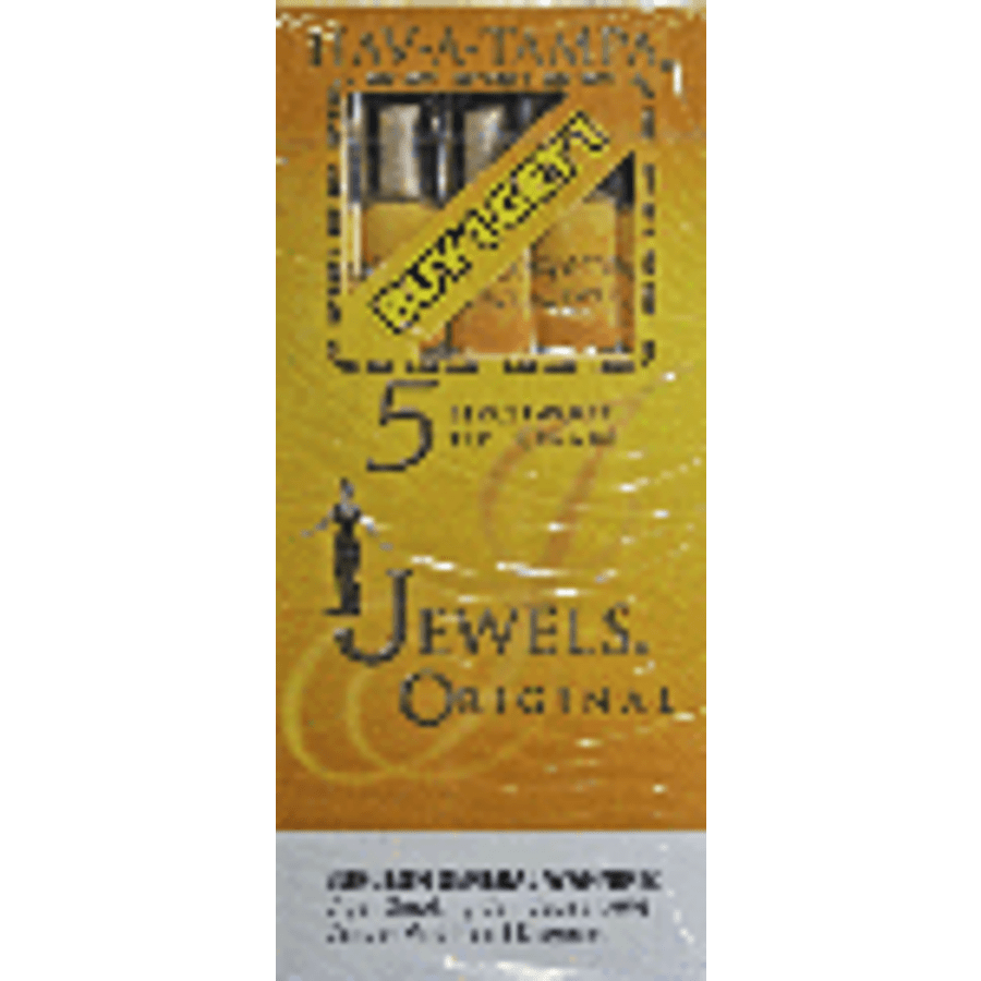 Altadis Hav-A-Tampa Jewels Cigars B1G1 Pack, yellow packaging with cigar images and branding.