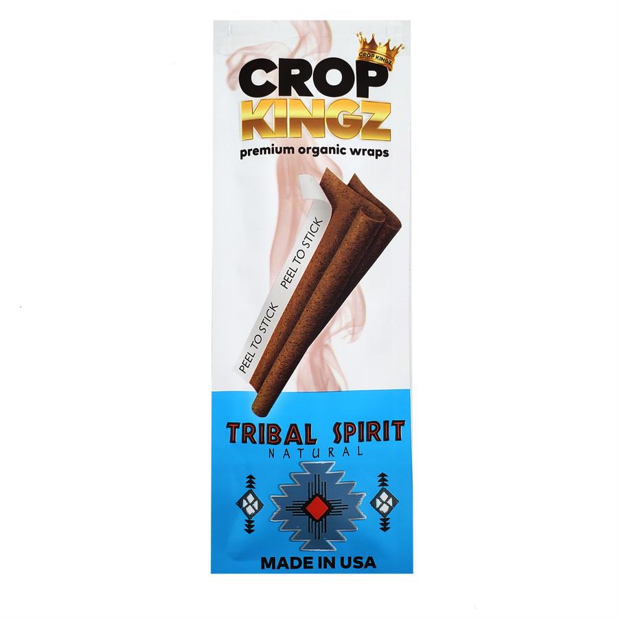 Crop Kingz Organic Hemp Wraps Tribal Spirit 15Ct/2