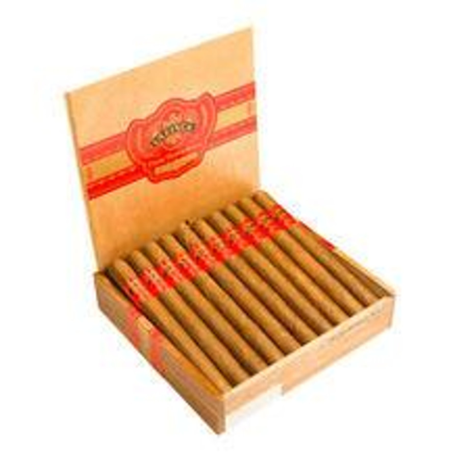 La Finca Tierra Brava Robusto Cigars 20Ct. Box, opened box of cigars with 20 robusto-sized cigars neatly arranged inside.