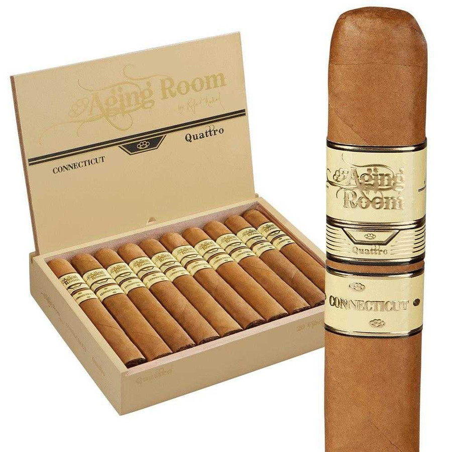 Aging Room Quattro Connecticut Espressivo Cigars 20Ct. Box