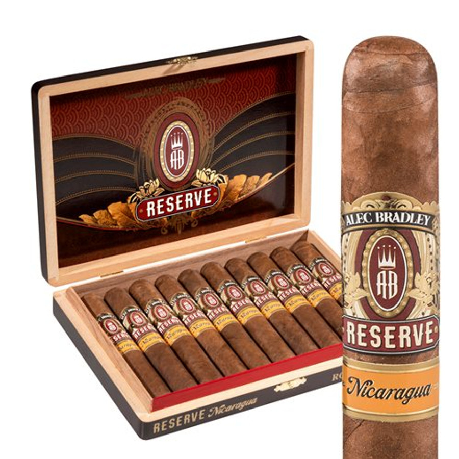 Alec Bradley Reserve Nicaraguan Robusto Cigars 10Ct. Box