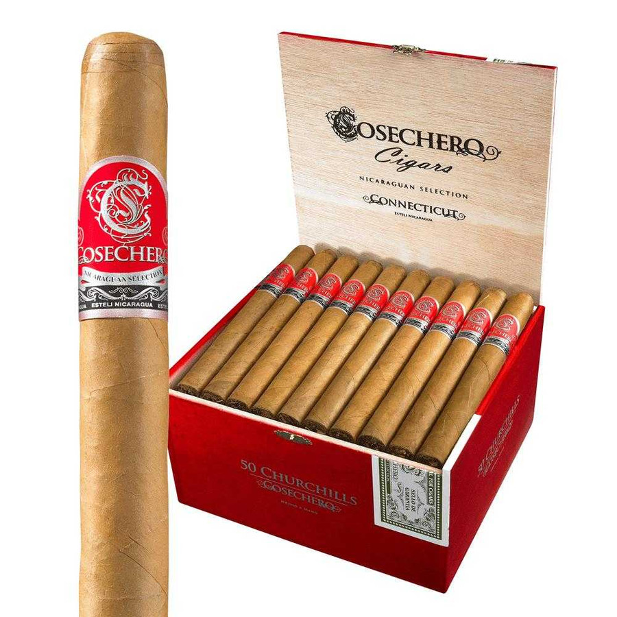Cosechero Connecticut Churchill Cigars 50Ct. Box