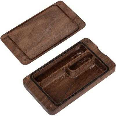 Marley Natural Black Walnut Wood Small Case