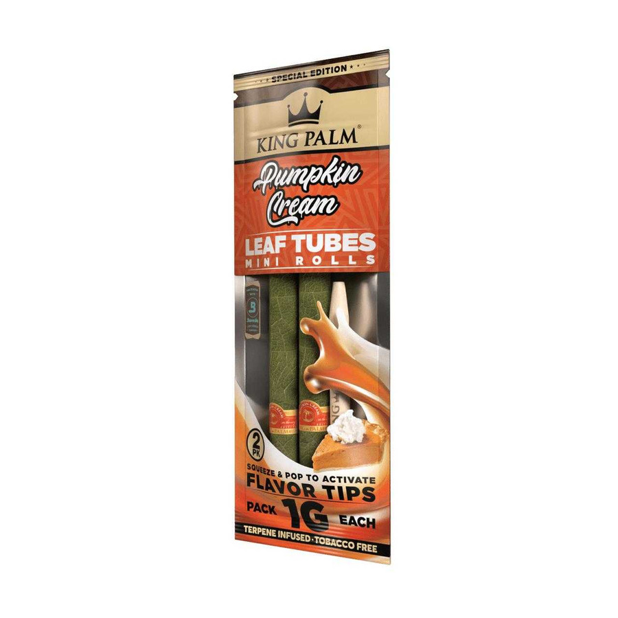 King Palm Pumpkin Cream Minis Rolls 20/2Pk