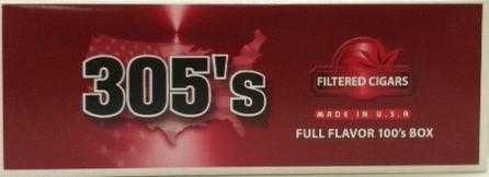 305's Filtered Cigars Full Flavor
