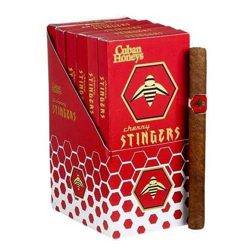 Cuban Honey Stingers Cigarillos Cherry Pack of 30